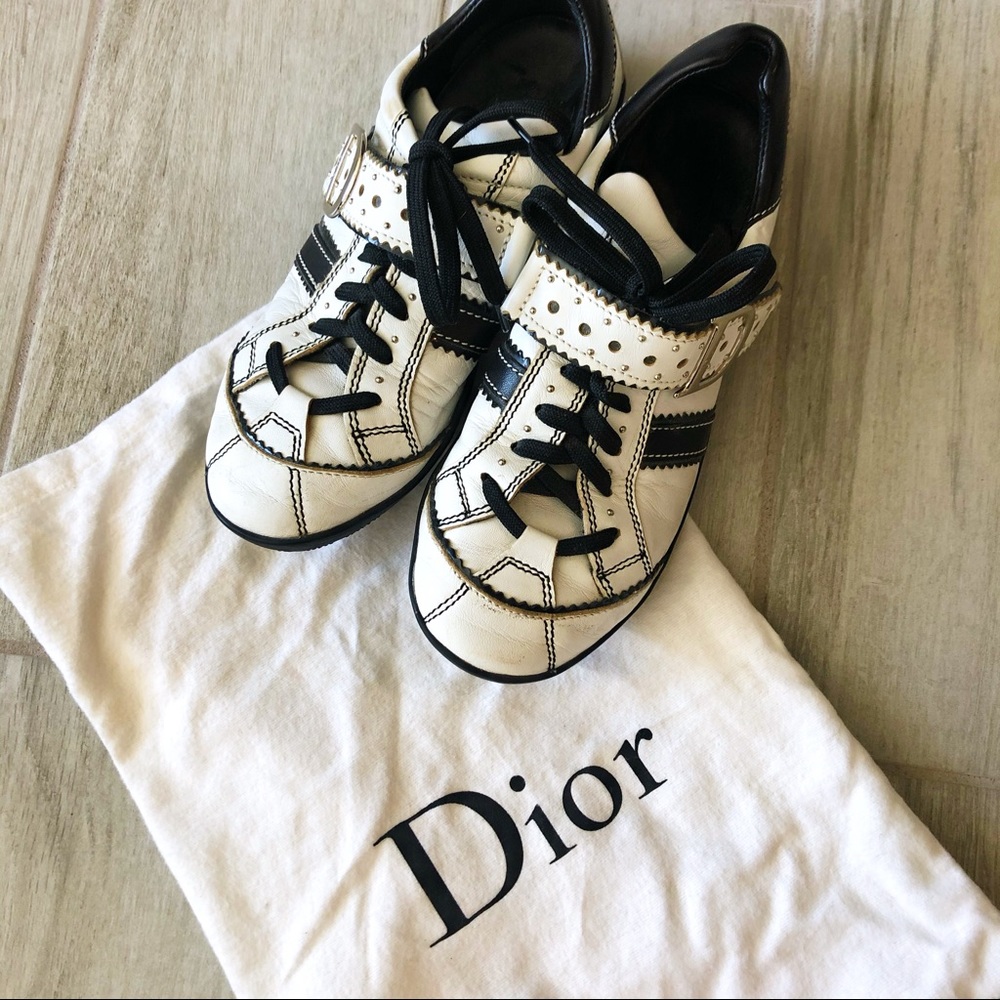 Dior Velcro Sneaker with Dustbag